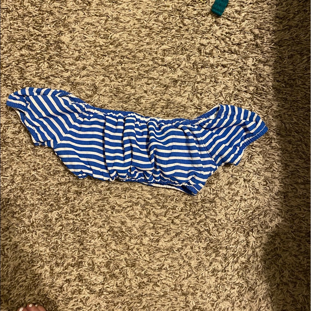 Off the shoulder bikini top